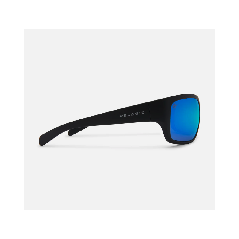 Lighthouse Matte Black-Blue | Polarized Mineral Glass