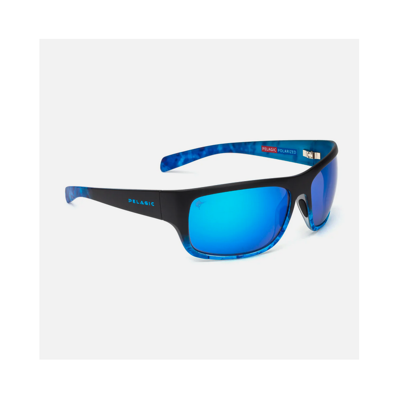 Lighthouse Matte Blue Dorado Fade - Blue Mirror | Polarized Mineral Glass