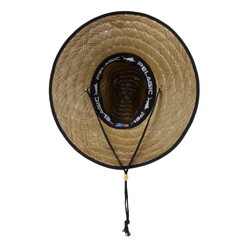 Khaki Baja Straw Hat