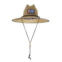 Khaki Baja Straw Hat